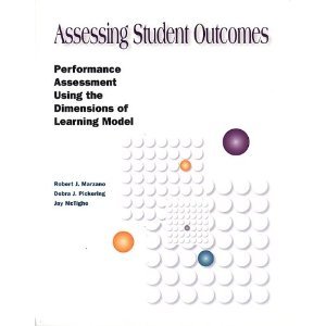 9780087202252: Assessing student outcomes: Performance assessment using the dimensions of learning model