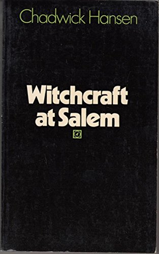 Beispielbild fr witchcraft at Salem zum Verkauf von Syber's Books