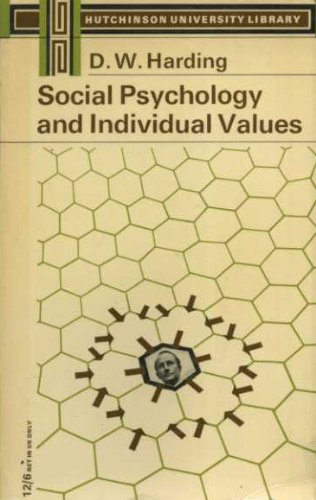 Social Psychology and Individual Values