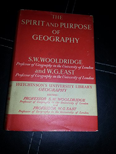 Stock image for Spirit and Purpose of Geography (Univ. Lib.) for sale by Simply Read Books