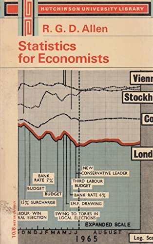 Stock image for Statistics for Economists (University Library) for sale by WorldofBooks