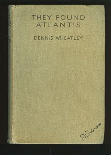 Stock image for THEY FOUND ATLANTIS, THE LYMINGTON EDITION NO. 5 for sale by William L. Horsnell