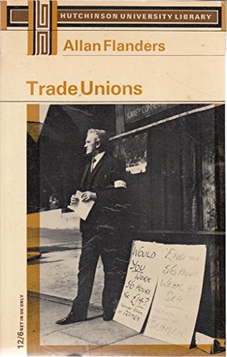 Beispielbild fr Trade Unions (University Library) zum Verkauf von AwesomeBooks