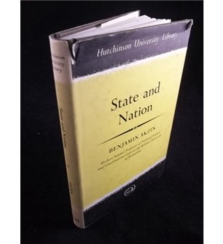 Imagen de archivo de State and nation a la venta por Better World Books