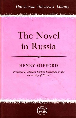 Beispielbild fr The Novel in Russia zum Verkauf von Better World Books