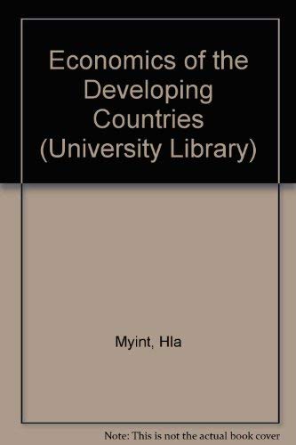 9780090731114: Economics of the Developing Countries (University Library)