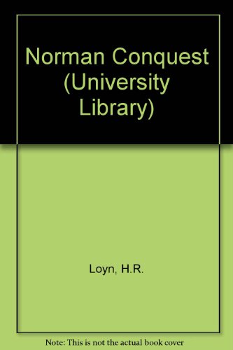 9780090733415: Norman Conquest (University Library)