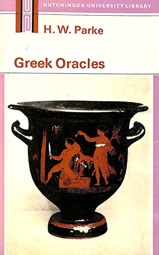 Beispielbild fr Greek Oracles (Univ. Lib.) zum Verkauf von Basement Seller 101