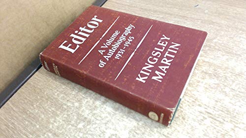 Beispielbild fr Editor: a Second Volume of Autobiography, 1931-1945 zum Verkauf von PsychoBabel & Skoob Books