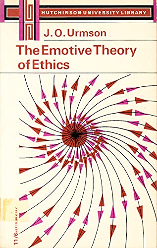 9780090874316: Emotive Theory of Ethics (University Library)