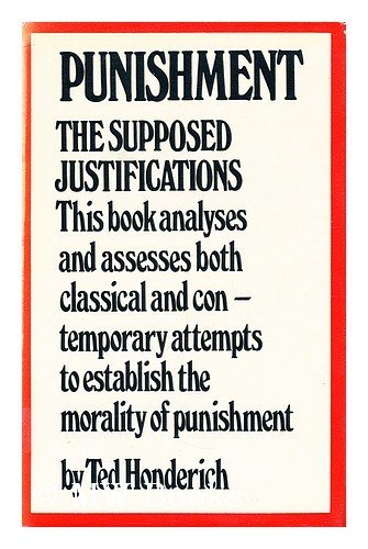 Beispielbild für Punishment: the supposed justifications zum Verkauf von Hippo Books