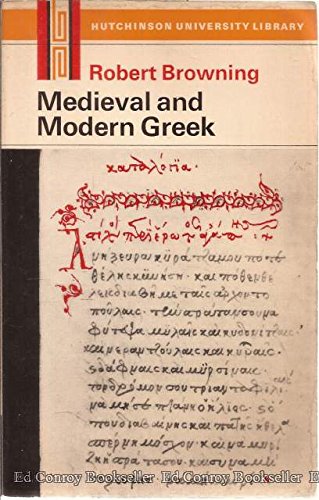 9780090996018: Mediaeval and Modern Greek