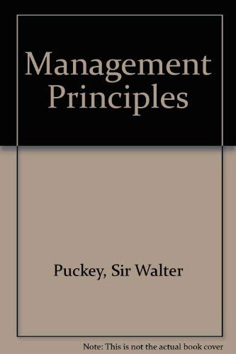 Management Principles: A Primer for Directors and Potential Directors