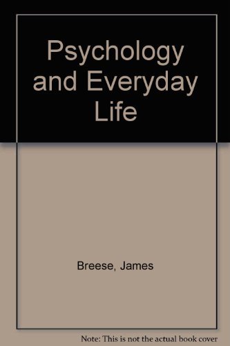 9780091077013: Psychology and Everyday Life