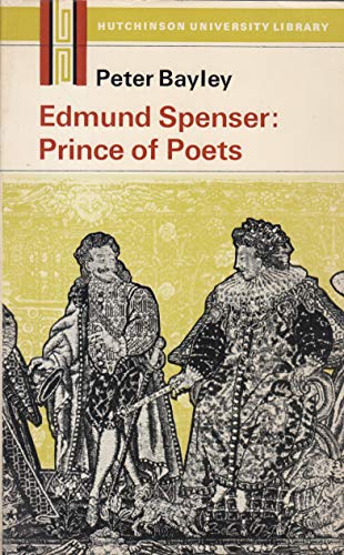 Beispielbild fr Edmund Spenser: prince of poets (English literature) zum Verkauf von Wonder Book