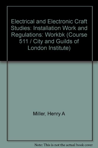 9780091101619: Electrical and Electronic Craft Studies