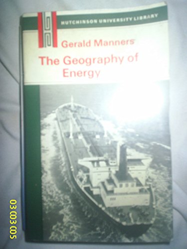 Imagen de archivo de The Geography of Energy a la venta por Bingo Used Books