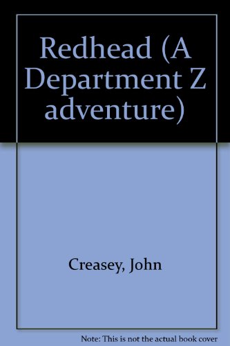 9780091107505: Redhead (A Department Z adventure)