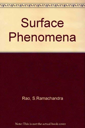 Stock image for Surface Phenomena for sale by Victoria Bookshop