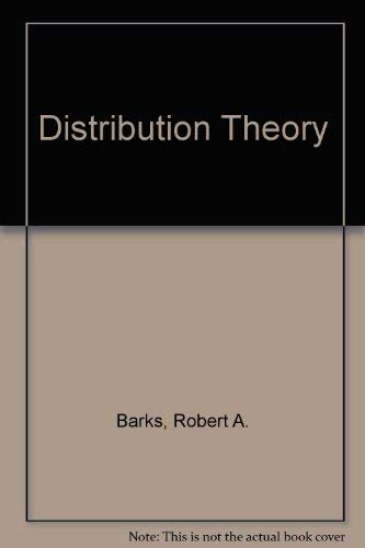 9780091128111: DISTRIBUTION THEORY