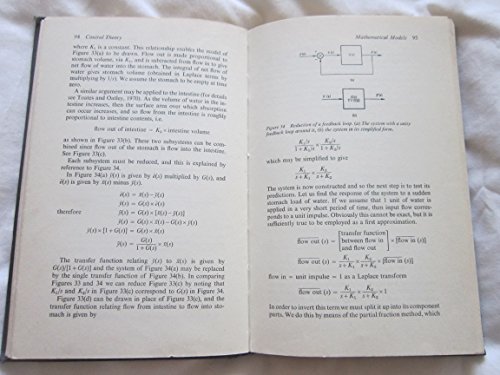 Stock image for Control Theory in Biology and Experimental Psychology for sale by AwesomeBooks