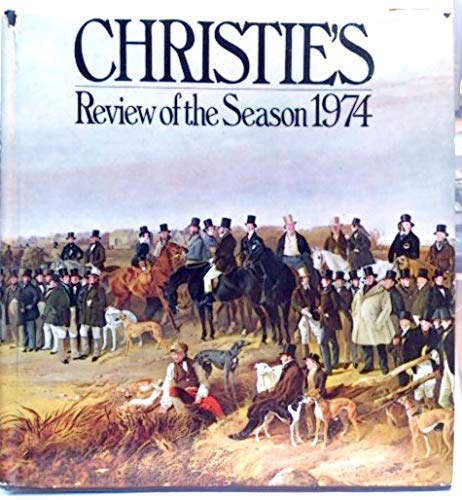 Stock image for Christies Review of the Season 1974 for sale by Clayton Fine Books