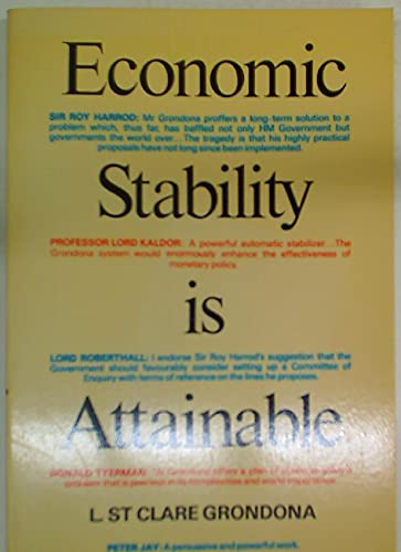 9780091239510: Economic Stability is Attainable