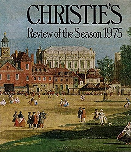 Beispielbild fr Christie's Review of the Season zum Verkauf von Better World Books