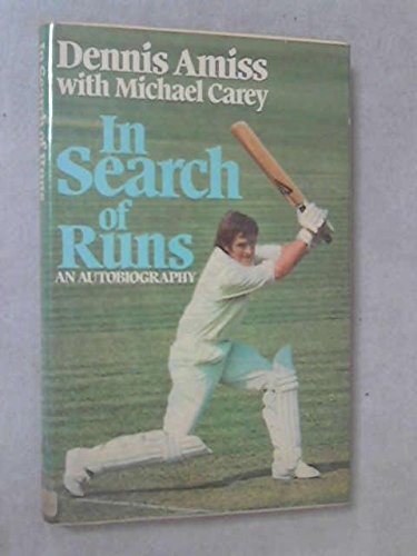 Stock image for In Search of Runs: An Autobiography for sale by AwesomeBooks