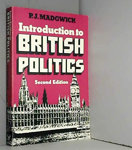 Stock image for Introduction to British politics for sale by SuzyQBooks