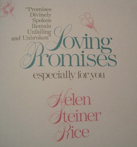 Loving Promises Especially For You