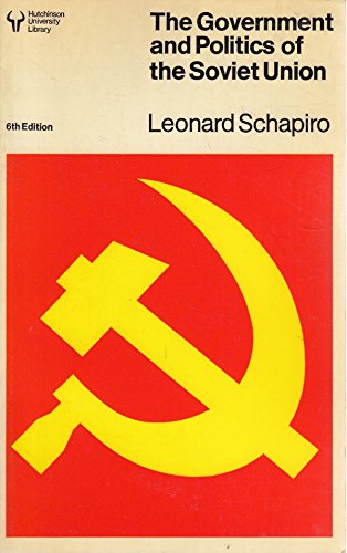 Beispielbild fr The Government and Politics of the Soviet Union zum Verkauf von Anybook.com