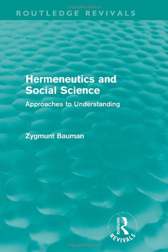 9780091325312: Hermeneutics and Social Science (University Library)