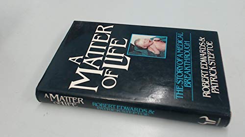 Stock image for A Matter of Life : The Story of a Medical Breakthrough for sale by Better World Books: West