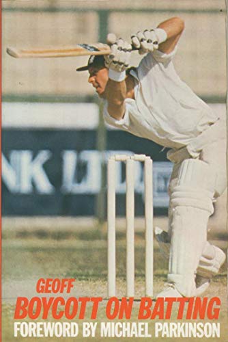 Beispielbild fr Geoff Boycott On Batting zum Verkauf von WorldofBooks