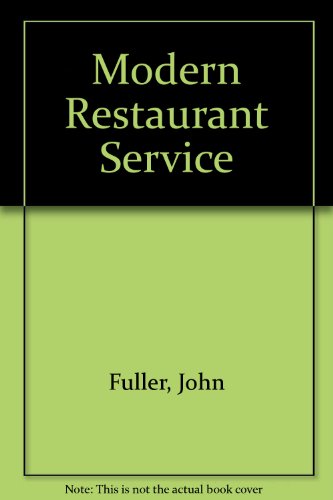9780091468309: Modern Restaurant Service
