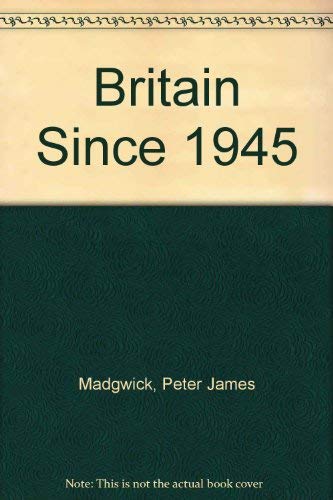 Beispielbild fr Britain since 1945 zum Verkauf von Better World Books