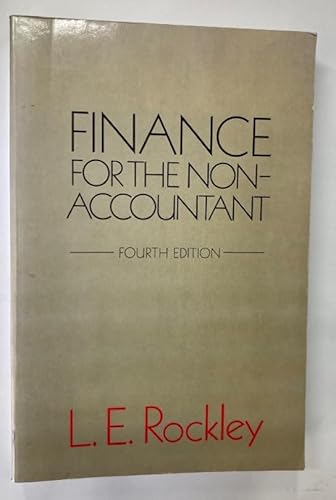 Stock image for Finance for the Non-accountant for sale by AwesomeBooks