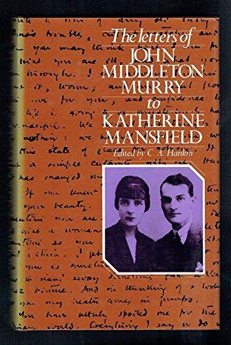 Imagen de archivo de THE LETTERS OF JOHN MIDDLETON MURRY TO KATHERINE MANSFIELD a la venta por Black Swan Books, Inc.