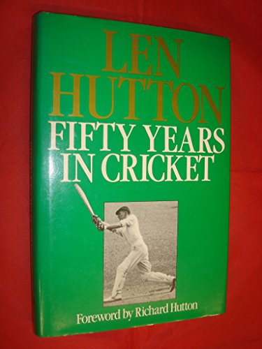 Imagen de archivo de Fifty Years in Cricket a la venta por WorldofBooks