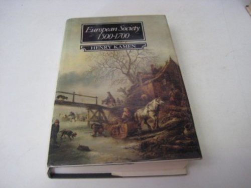 Stock image for European Society 1500-1700 for sale by Webbooks, Wigtown