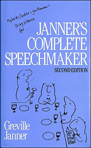 Beispielbild fr Janners Complete Speechmaker zum Verkauf von Reuseabook