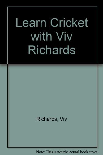 Stock image for Learn Cricket with Viv Richards for sale by AwesomeBooks