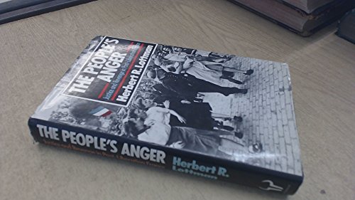 Beispielbild fr The People's Anger: Justice and Revenge in Post-Liberation France zum Verkauf von Wonder Book