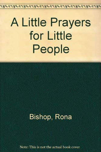 Imagen de archivo de A Little Prayers for Little People a la venta por MusicMagpie