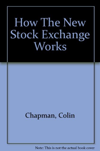 Stock image for How The New Stock Exchange Works for sale by Mispah books