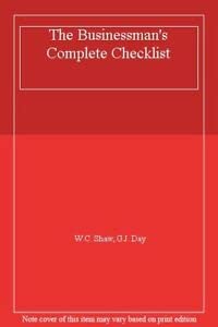 9780091726270: The Businessman's Complete Checklist