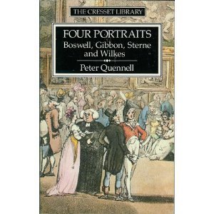 Imagen de archivo de Four Portraits : Boswell, Gibbon, Sterne and Wilkes a la venta por The London Bookworm