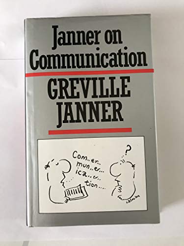 Beispielbild fr Janner on Communication zum Verkauf von Victoria Bookshop