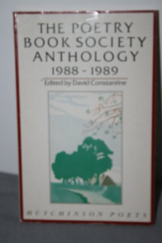 Stock image for The Poetry Book Society Anthology 1988-89 for sale by AwesomeBooks
